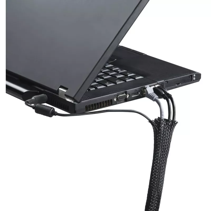 Hama 00220995 kabelorganizer universeel kabelslang zwart 1 stuks