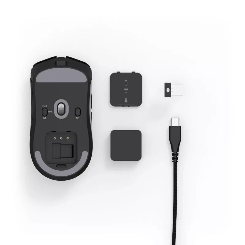 Hama Reaper 820 Wireless muis gaming rechtshandig RF Wireless + Bluetooth + USB Type-A optisch 26000 DPI
