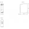 Siemens SIMATIC ET 200SP relaismodule NO, 4 x 120 V DC, 6ES7132-6HD01-0BB1