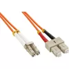 Techly SC/LC multimode 50/125 OM2 5m glasvezelkabel ILWL D5-SCLC-050