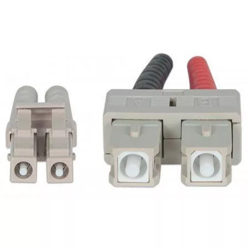 Techly SC/LC multimode 50/125 OM4 15m glasvezelkabel ILWL D5-SCLC-150/OM4