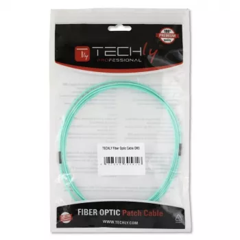 Techly ST/LC multimode 50/125 OM3 10m glasvezelkabel ILWL D5-STLC-100/OM3
