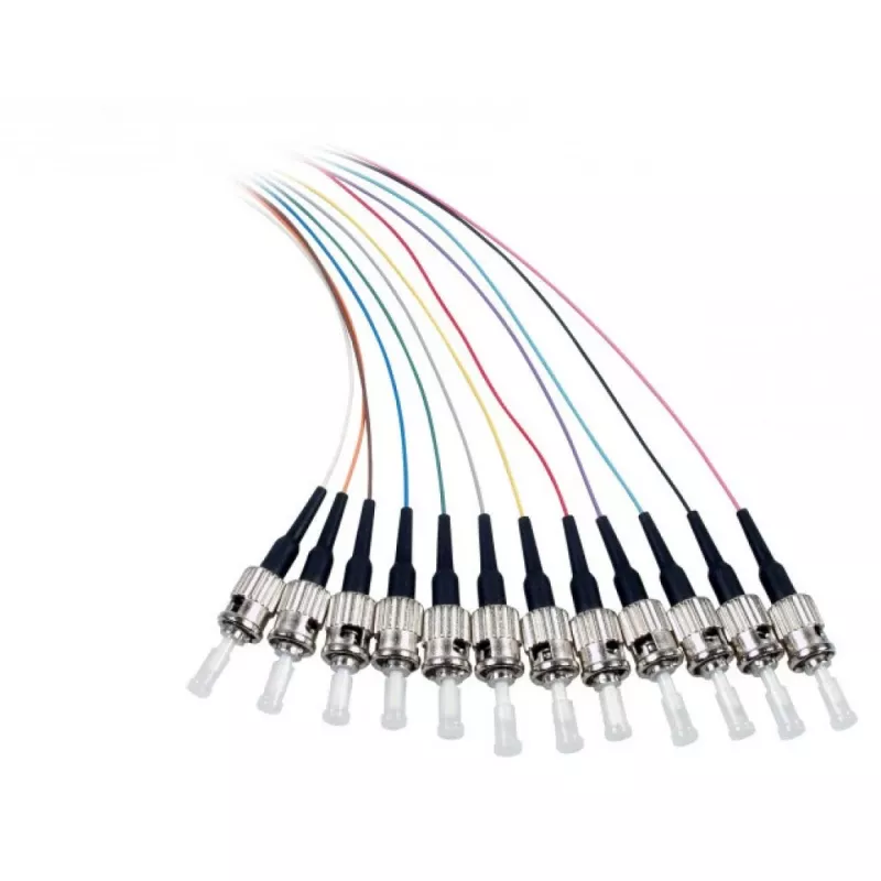 Techly ILWL PG-ST-OM2 InfiniBand/glasvezelkabel 2 m meerkleurig
