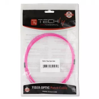 Techly LC/LC multimode 50/125 OM4 20m glasvezelkabel ILWL D5-LCLC-200/OM4