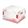 Esselte archiefbox Speedbox FSC® medium, rood, wit, 430 g, 325 x 367 x 263 mm