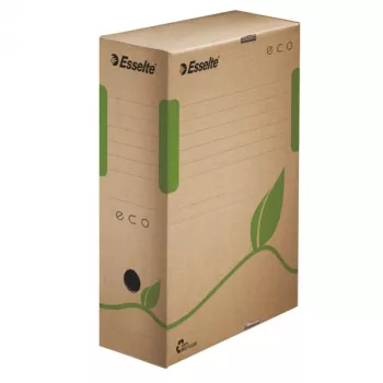 Esselte archiefbox Eco FSC® 100 mm, bruin, groen, A4, 140 g, 100 x 327 x 233 mm