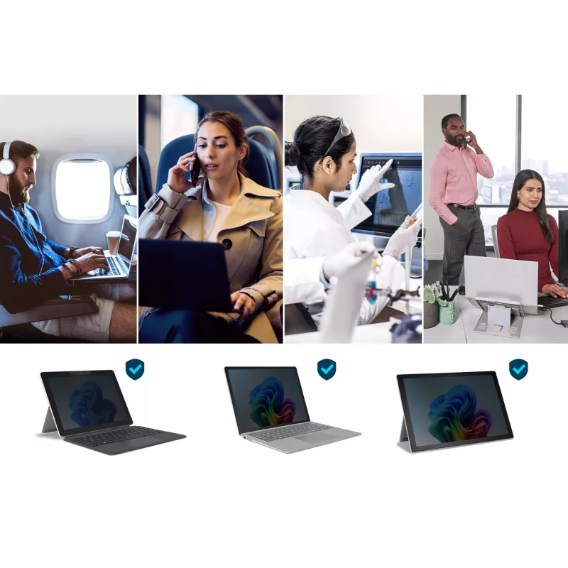 Kensington Blickschutzfilter - 2-weg afneembaar voor Microsoft Surface Pro 2017
