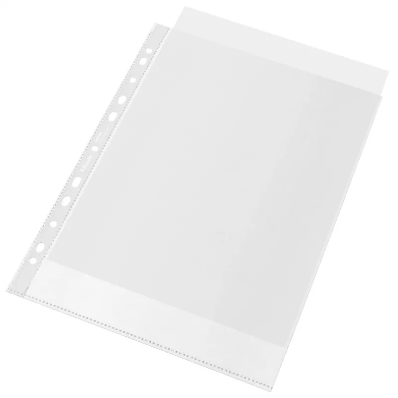 Esselte Recycle Pocket A4, 210 x 297 mm (A4), transparant, polypropyleen (PP), mat, boven, 0,07 mm