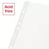Esselte Recycle Pocket A4, 210 x 297 mm (A4), transparant, polypropyleen (PP), staand, boven, 0,07 mm