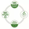 Esselte Recycle Pocket A4, 210 x 297 mm (A4), transparant, polypropyleen (PP), staand, boven, 0,07 mm