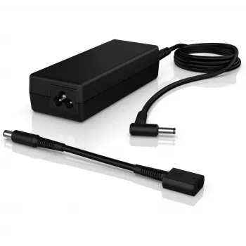 HP 90W Smart AC-adapter, laptop, indoor, 90 W, HP-notebooks met 4,5-mm- en 7,4-mm-aansluitingen, business, zwart