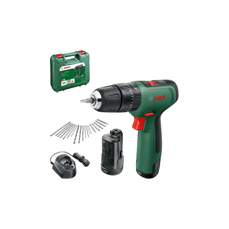 Bosch EasyImpact 1200 1500 t/min snelspanboorhouder 1,1 kg zwart, groen