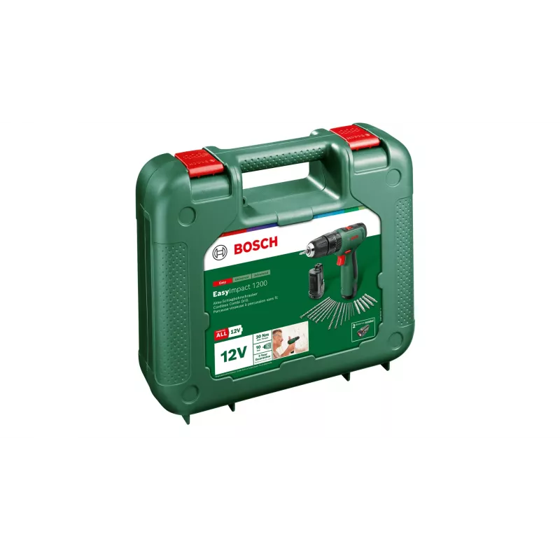 Bosch EasyImpact 1200 1500 t/min snelspanboorhouder 1,1 kg zwart, groen