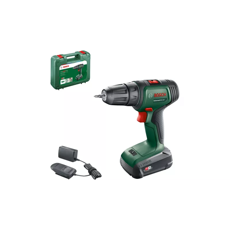 Bosch UniversalDrill 18V 1450 RPM sleutelloos 1,2 kg zwart, groen