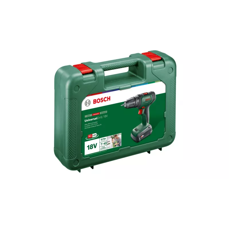 Bosch UniversalDrill 18V 1450 RPM sleutelloos 1,2 kg zwart, groen