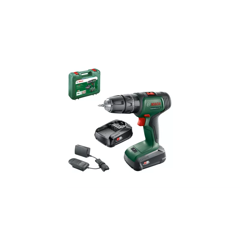 Bosch UniversalImpact 18V 1450 RPM sleutelloos 1,3 kg zwart, groen, rood