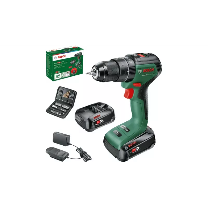 Bosch 0 603 9D7 106 Boormachine 1900 t/min sleutelloos 1,3 kg zwart, groen