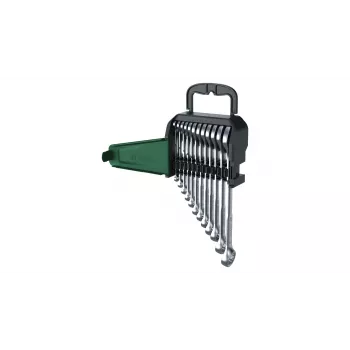 Bosch 1 600 A02 Z9D, 6,7,8,9,10,11,12,13,14,15,17,19 mm, roestvrij staal, chroom-vanadiumstaal, satin, 12 stuks