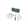 Bosch 1600A02Z9F 1/2 in ratel- en dopsleutelset, 25 st., groen