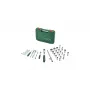 Bosch 1600A02Z9G 1/2 + 1/4 ratel- en dopsleutelset, 56 st., groen