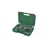 Bosch 1600A02Z9G 1/2 + 1/4 ratel- en dopsleutelset, 56 st., groen