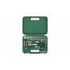 Bosch 1600A02Z9G 1/2 + 1/4 ratel- en dopsleutelset, 56 st., groen