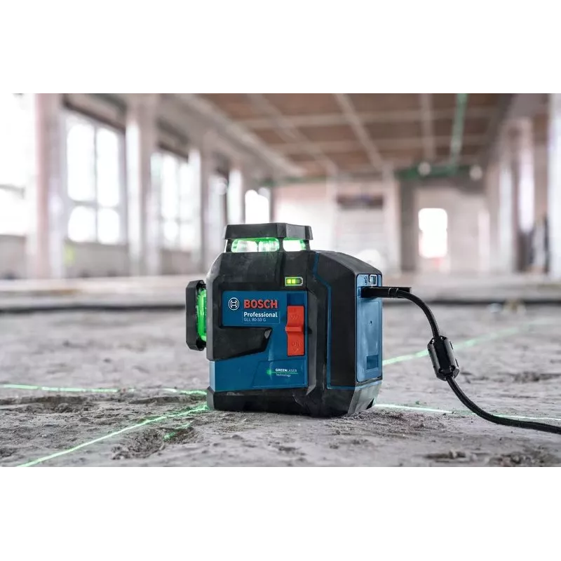 Bosch GLL 80-33 G lijnlaser 30 m 500-540 nm (< 10mW)