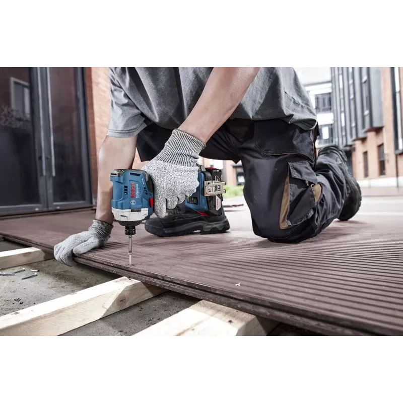 Bosch GDR 18V-215 Professional 3300 tpm blauw