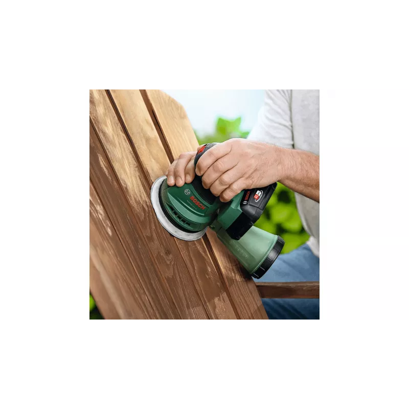Bosch EasyOrbit 18V-10 excenterschuurmachine 23000 OPM zwart, groen