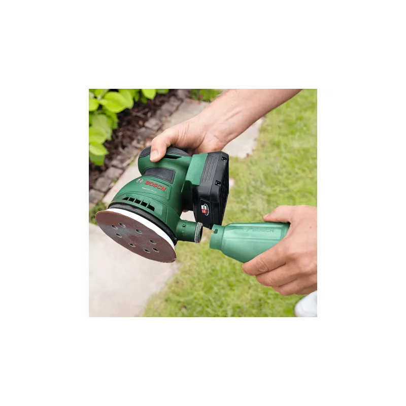 Bosch EasyOrbit 18V-10 excenterschuurmachine 23000 OPM zwart, groen