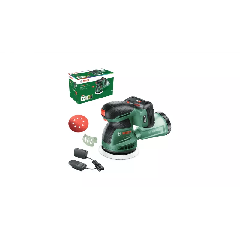 Bosch UniversalOrbit 18V-20 excenterschuurmachine 23000 OPM zwart, groen