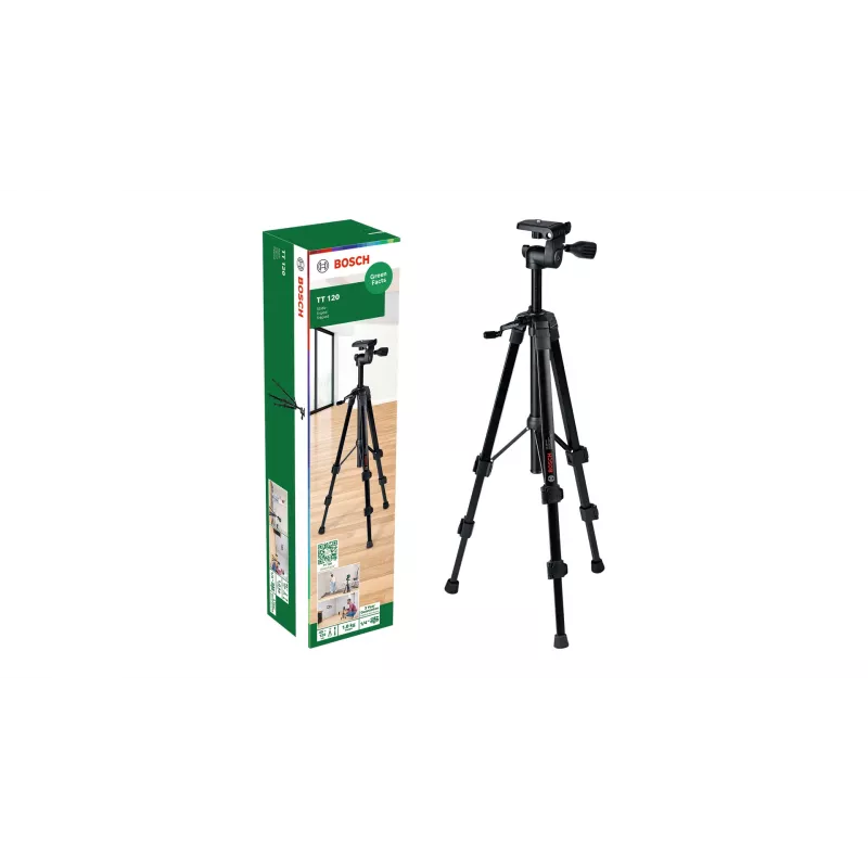Bosch TT 120 statief universeel 3 poten zwart
