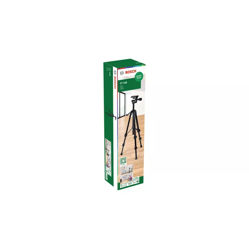 Bosch TT 120 statief universeel 3 poten zwart