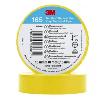 3M 165YL1E Isolatietape 1 st.