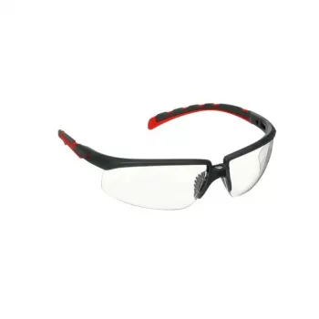 3M S2001SGAF-RED Veiligheidsbril Kunststof Grijs, Rood