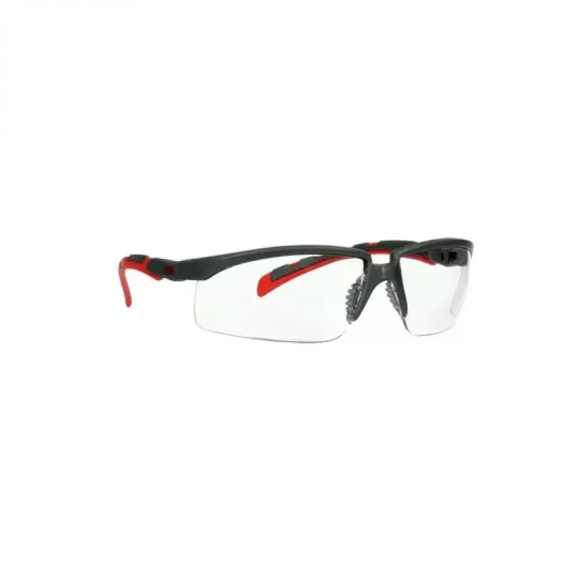 3M S2001SGAF-RED Veiligheidsbril Kunststof Grijs, Rood