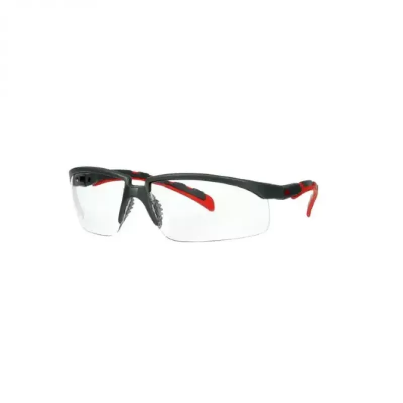 3M S2001SGAF-RED Veiligheidsbril Kunststof Grijs, Rood