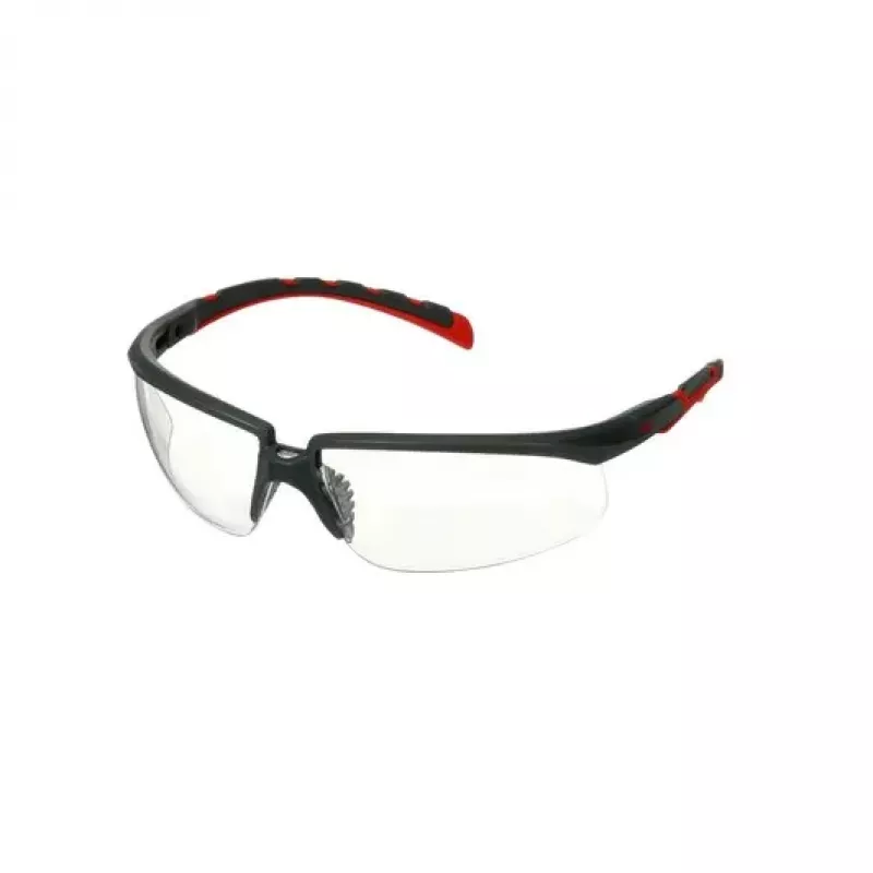 3M S2001SGAF-RED Veiligheidsbril Kunststof Grijs, Rood