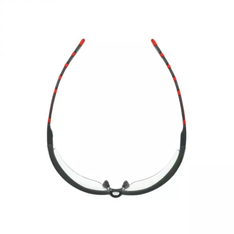 3M S2001SGAF-RED Veiligheidsbril Kunststof Grijs, Rood