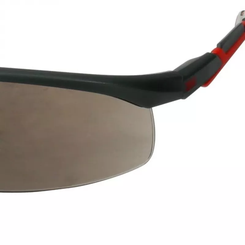 3M S2002SGAF-RED Veiligheidsbril Kunststof Grijs, Rood