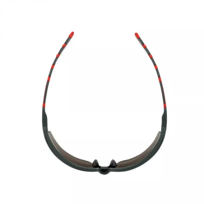 3M S2002SGAF-RED Veiligheidsbril Kunststof Grijs, Rood