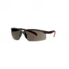 3M S2002SGAF-RED Veiligheidsbril Kunststof Grijs, Rood