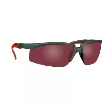 3M S2024AS-RED Veiligheidsbril Kunststof Grijs, Rood