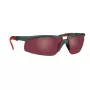 3M S2024AS-RED Veiligheidsbril Kunststof Grijs, Rood