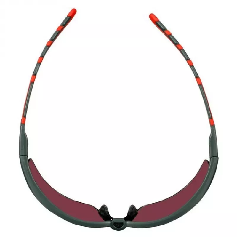3M S2024AS-RED Veiligheidsbril Kunststof Grijs, Rood