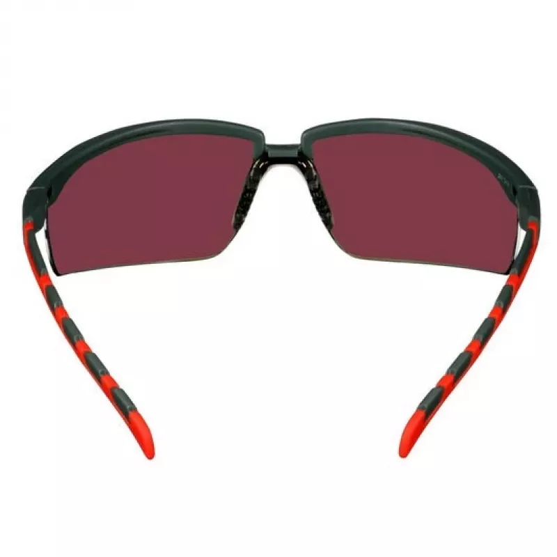 3M S2024AS-RED Veiligheidsbril Kunststof Grijs, Rood