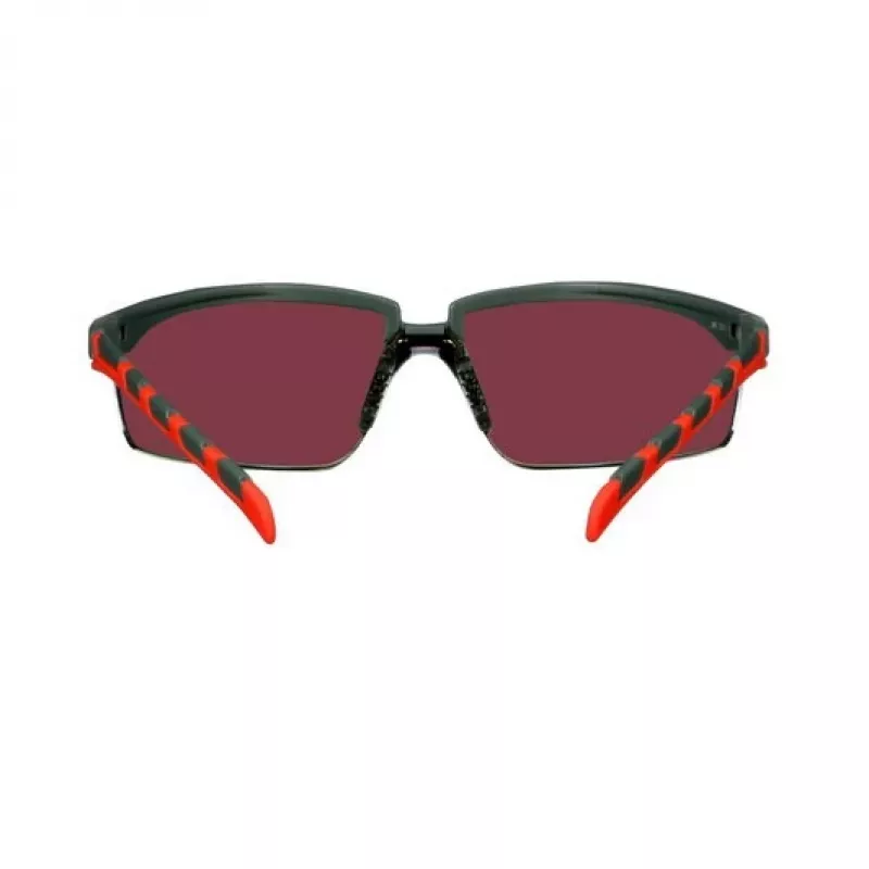 3M S2024AS-RED Veiligheidsbril Kunststof Grijs, Rood