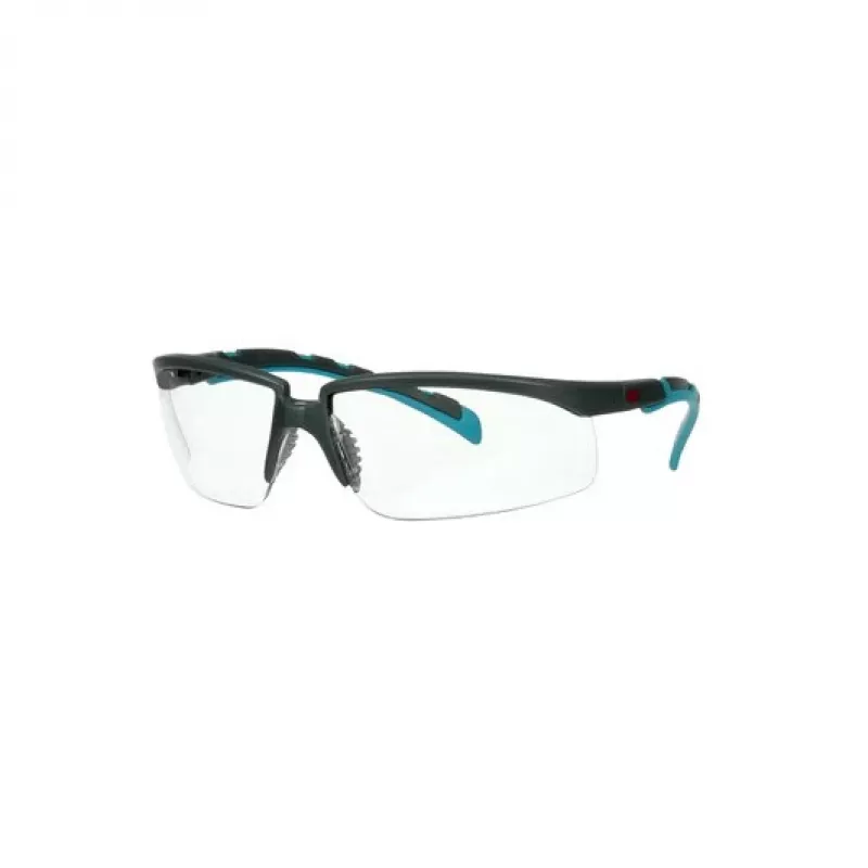 3M S2001SGAF-BGR Veiligheidsbril Kunststof Blauw, Grijs