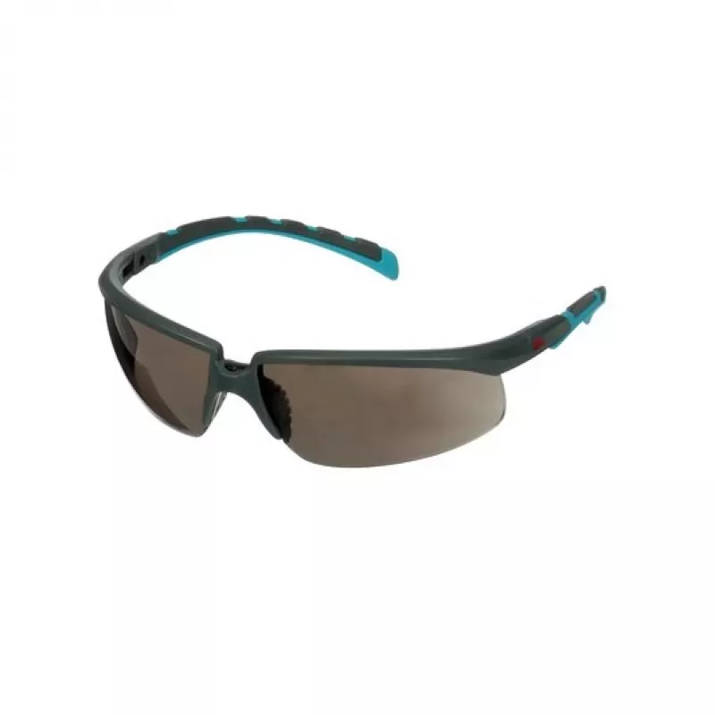 3M S2002SGAF-BGR Veiligheidsbril Kunststof Blauw, Grijs