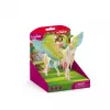 schleich fee Surah met glitter-pegasus, minipop, vrouwelijk, 5 jaar, 180 mm, veelkleurig